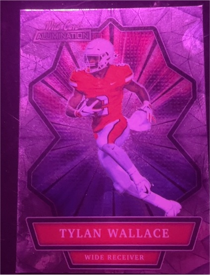 2021 Wild Card Aluminations Tylan Wallace — front
