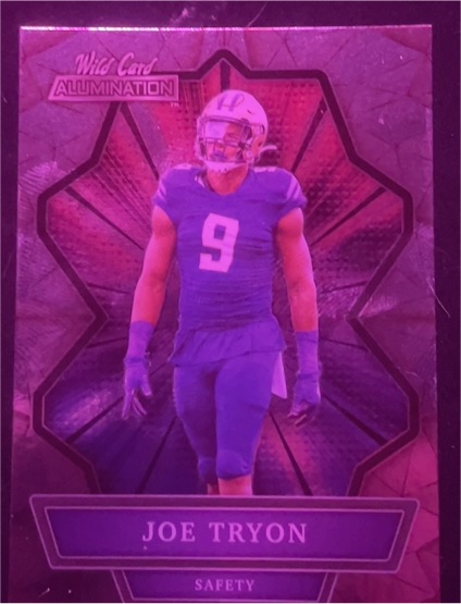 2021 Wild Card Aluminations Joe Tryon — front