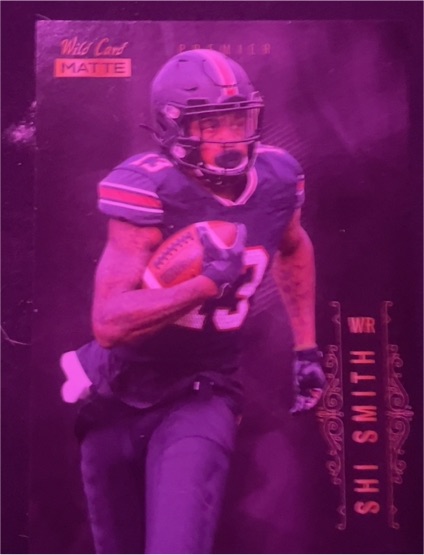 2021 Panini Premier Wild Card Matte #MAT-SS Shi Smith — front