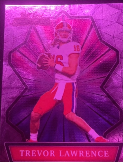 2020 Panini Mosaic #16 Trevor Lawrence — front