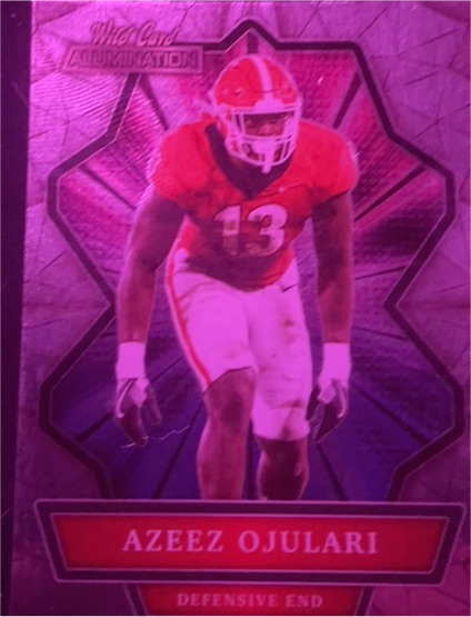 2022 Wild Card Animation #13 Azeez Ojulari — front