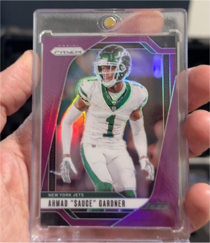 2022 Panini Prizm #253 Ahmad "Sauce" Gardner — front