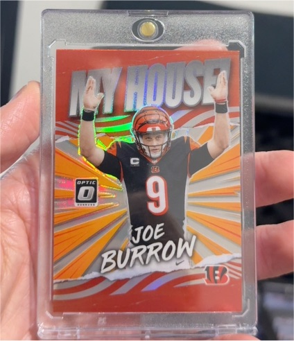 2021 Donruss Optic My House #MYH-JB Joe Burrow — front