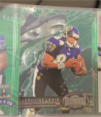 1997 Metal Universe #88 Jermaine Lewis — front