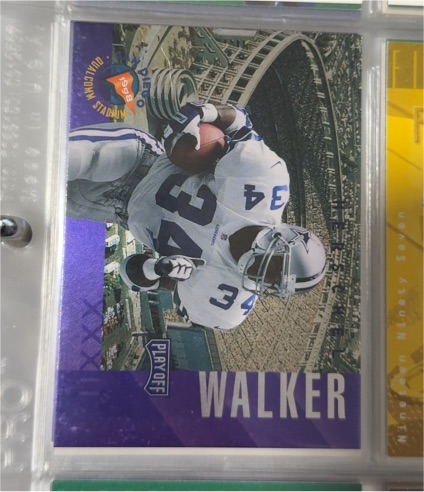 1991 Playoff #XXX Curtis Walker — front