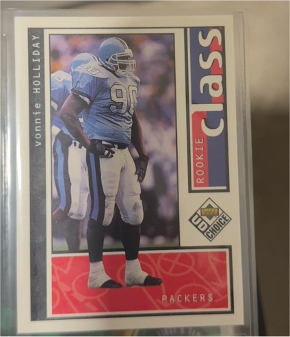 1996 Upper Deck #50 Vonnie Holliday — front