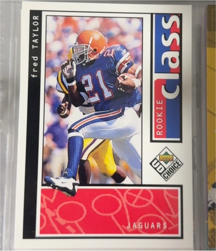 1998 Upper Deck UD Choice Rookie Class #RC Fred Taylor — front
