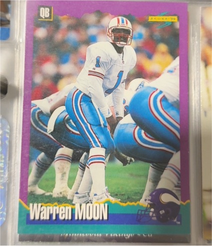1994 Score #94 Warren Moon — front