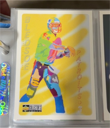 1994 Collector's Choice Drew Bledsoe — front
