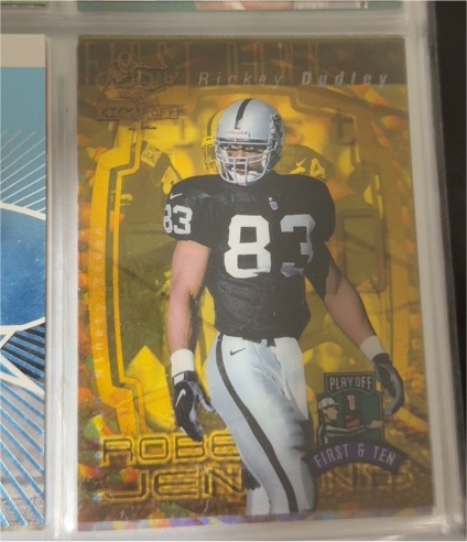 1996 Playoff #83 Ricky Dudley — front