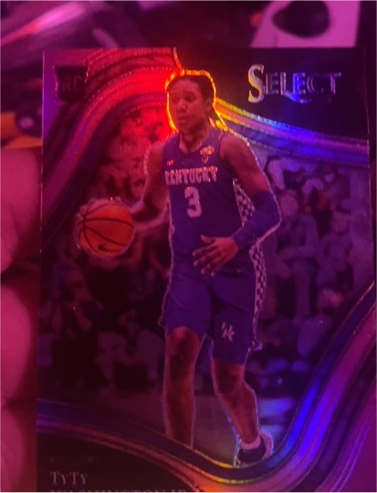 2021 Panini Select #3 TyTy Washington Jr. — front