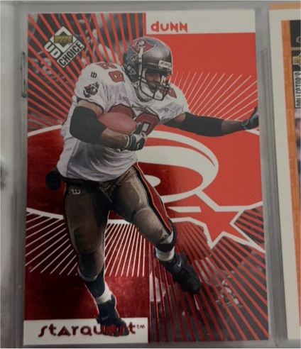 2000 Upper Deck Choice #DC-9 Mike Alstott — front
