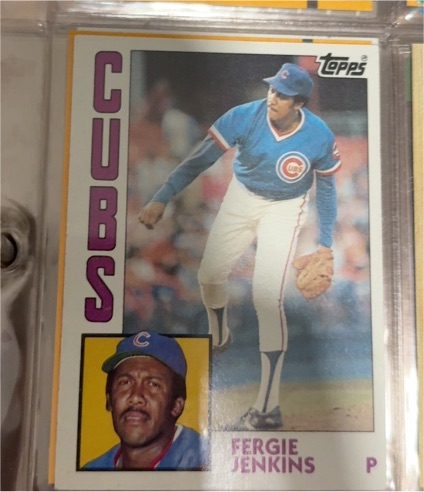 1982 Topps #300 Fergie Jenkins — front