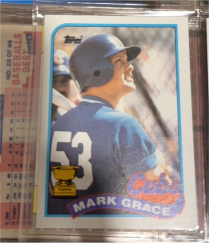 1988 Topps #53 Mark Grace — front