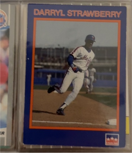 1986 Starline Darryl Strawberry — front