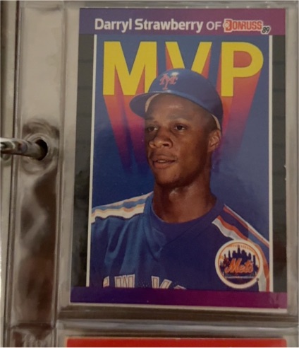 1989 Donruss #89 Darryl Strawberry — front