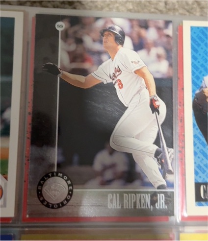 1991 Topps #555 Cal Ripken Jr. — front
