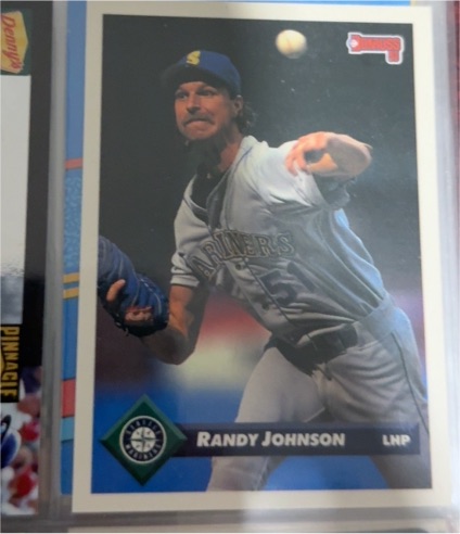 1990 Donruss #1 Randy Johnson — front