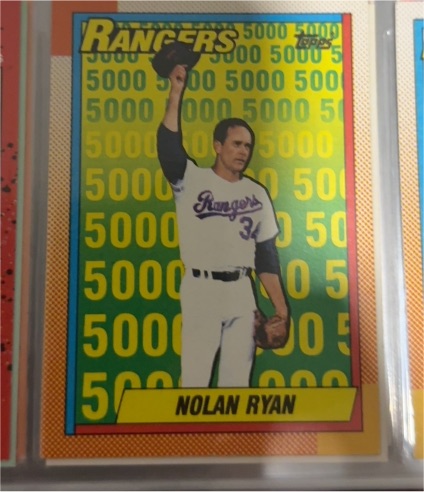1989 Topps #5 Nolan Ryan — front