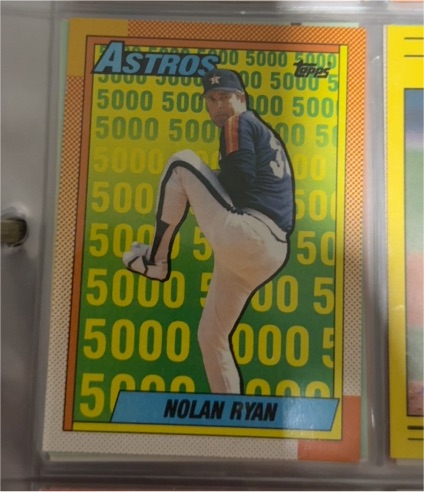 1988 Topps #5 Nolan Ryan — front