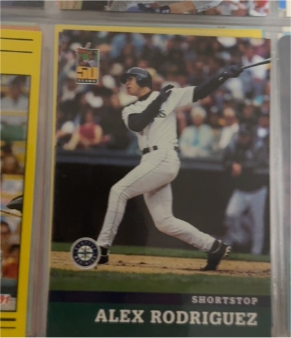 1991 Topps #50 Alex Rodriguez — front