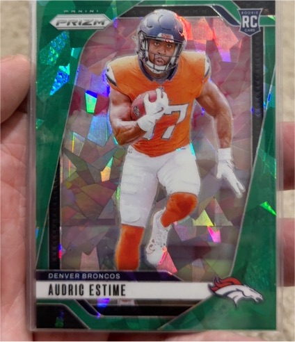 2022 Panini Prizm #343 Audric Estime — front