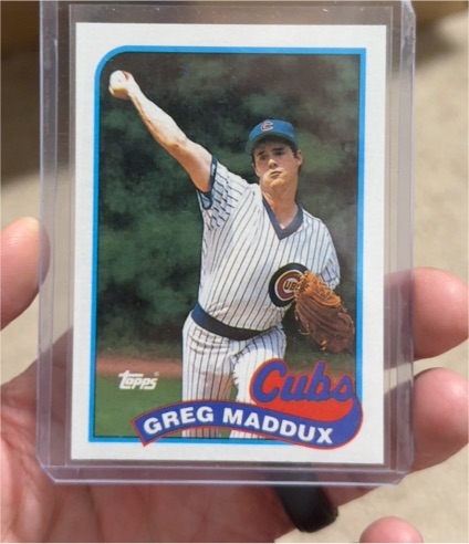 1989 Topps #200 Greg Maddux — front