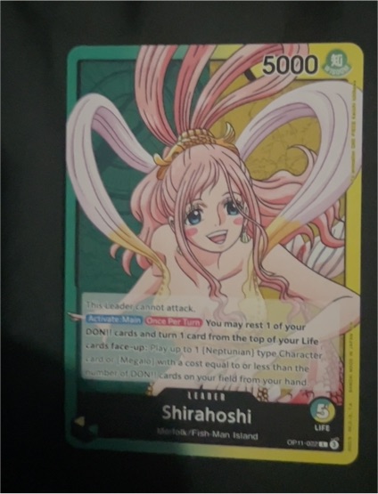 2022 One Piece Card Game OP11-022 Shirahoshi — front