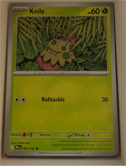 2023 Pokémon 005 Knilz — front
