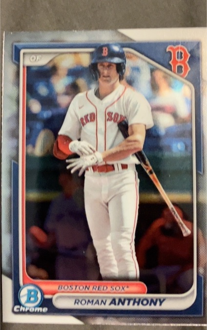 2022 Bowman Chrome #BP-RA Roman Anthony — front