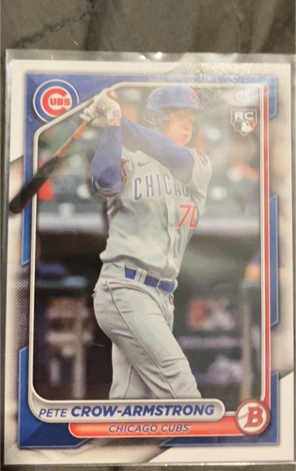 2021 Bowman #BTP-70 Pete Crow-Armstrong — front