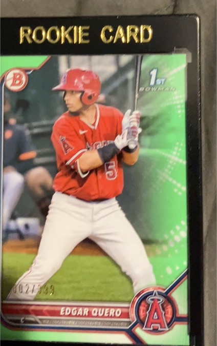 2023 Bowman #021 Edgar Quero — front