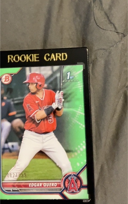 2023 Bowman #102 Edgar Quero — front