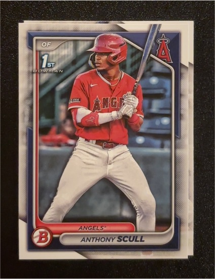 2023 Bowman #1st Bowman Anthony Scull — front
