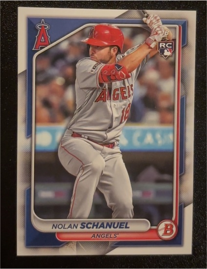 2023 Bowman #18 Nolan Schanuel — front