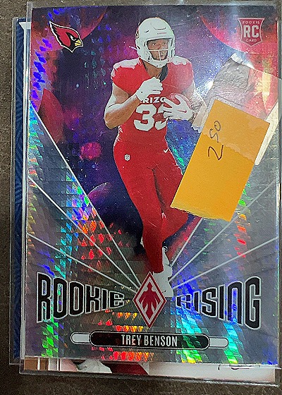 2022 Panini Rookie Rising Trey Benson — front