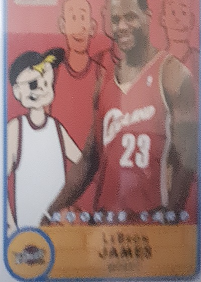 2020 Topps Bazooka #210 LeBron James — front