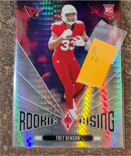 2022 Panini Rookie Rising Trey Benson — front