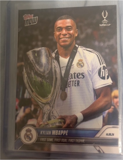 2024 Topps Now Kylian Mbappé — front