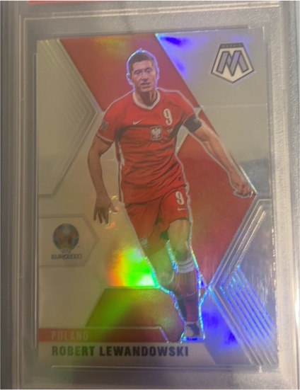 2020 Panini Mosaic Euro 2020 #9 Robert Lewandowski — front