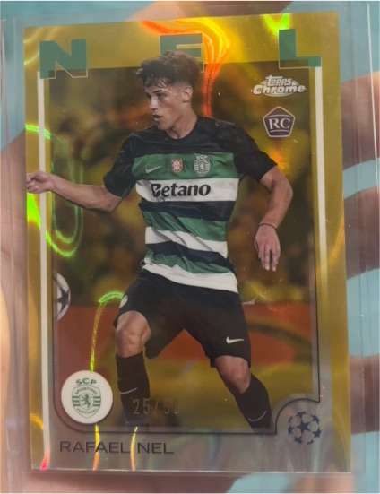 2022 Topps Chrome UEFA Champions League #N Rafael Nel — front