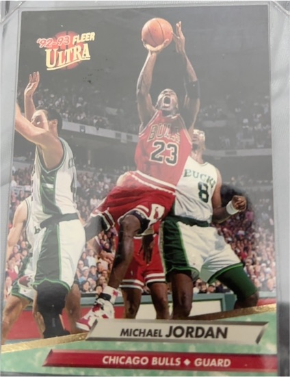 1992-93 Fleer Ultra #23 Michael Jordan — front