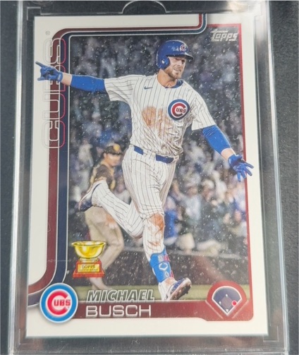 2022 Topps #CUBS-1 Michael Busch — front