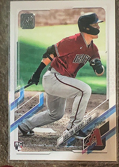 2021 Topps #RC Daulton Varsho — front