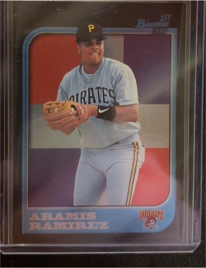1998 Bowman #1 Aramis Ramirez — front