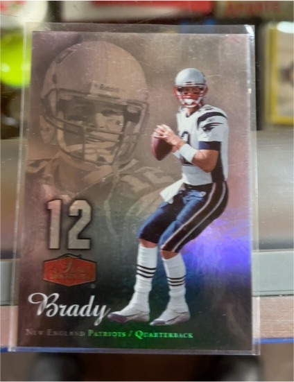 1999 Topps #12 Tom Brady — front