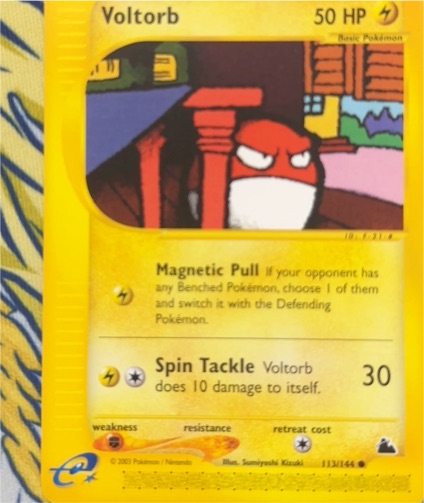 2003 Pokémon #113 Voltorb — front