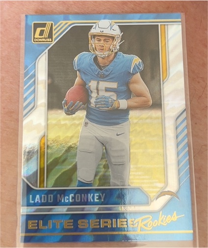 2022 Donruss Elite Series Rookies #15 Ladd McConkey — front
