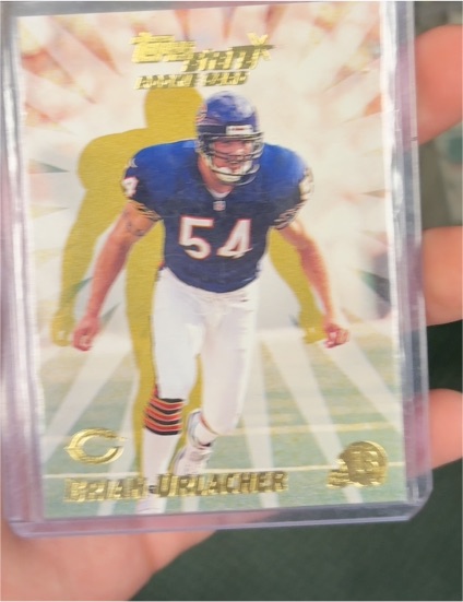 1998 Topps #54 Brian Urlacher — front