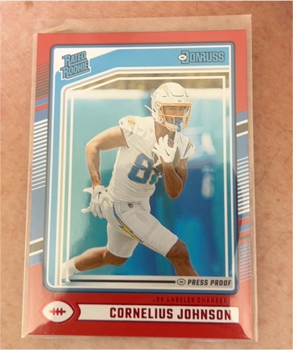 2021 Donruss #88 Cornelius Johnson — front